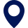 Blue map marker symbol